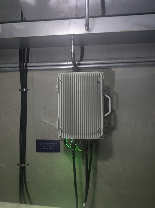  积石山电力管廊覆盖漏缆方式案例